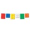 Party Central Pack of 12 Multi-Color Building Block Streamers 72"